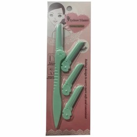 تصویر تیغ اصلاح ابرو و صورت یدک دار 