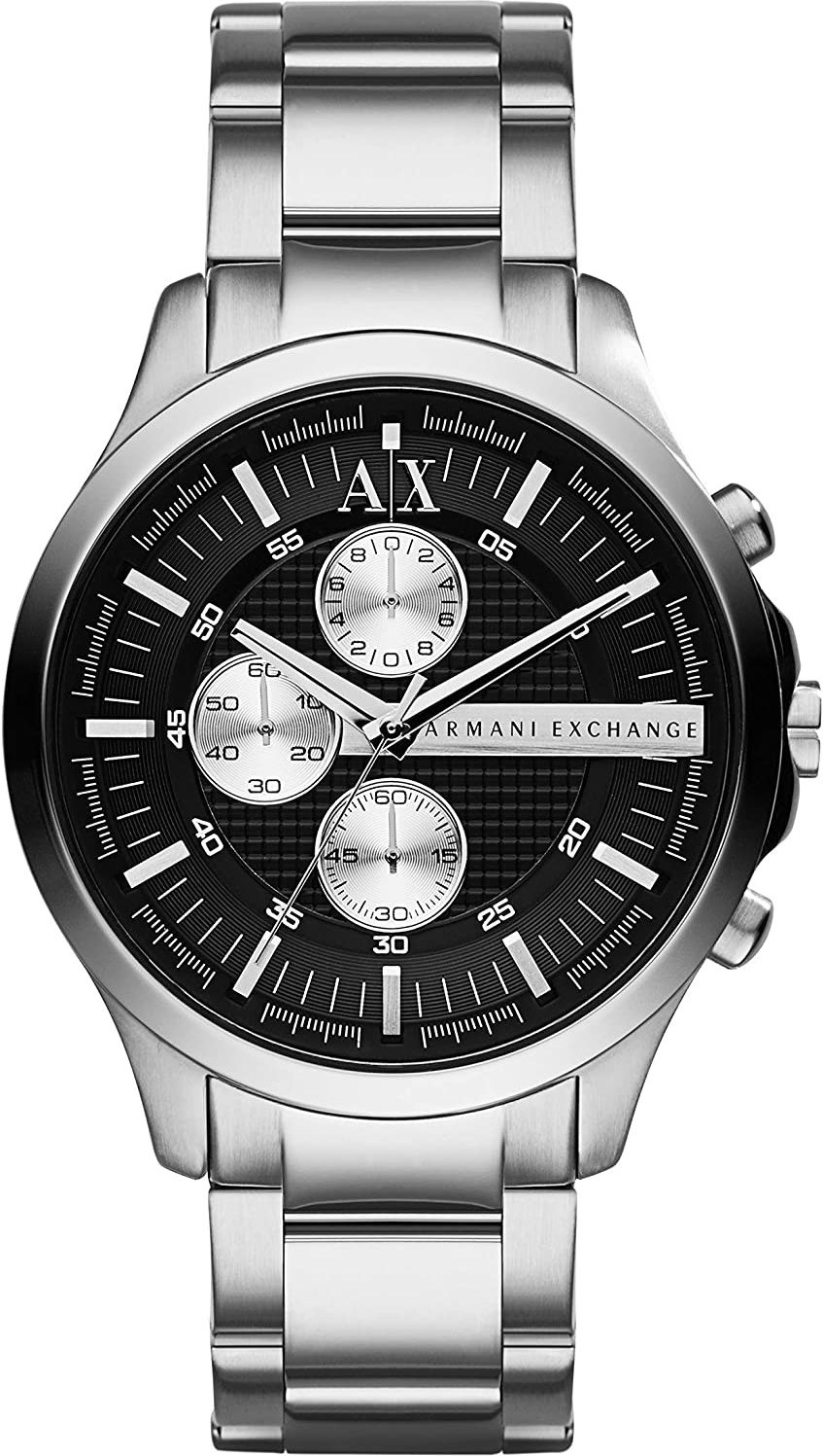 خرید و قیمت ساعت نقره مردانه AX2152 مردان آرمانی Exchange ا A, X Armani  Exchange Men's Quartz Watch Silver/Black