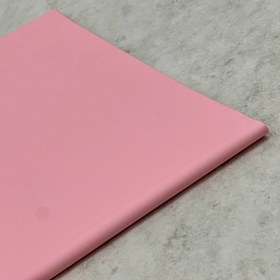 تصویر کاغذ ضدآب گل آرایی بسته ۲۰ برگی دو رنگ سفید-صورتی مدل qxoy-01 