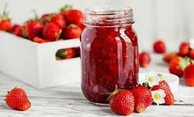 تصویر مربای توت فرنگی Strawberry jam