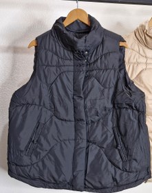 تصویر پافر زنانه مدل گره ای 