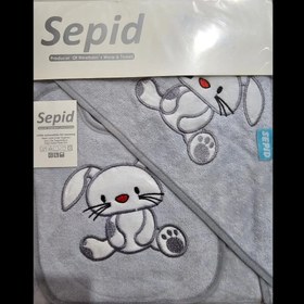 تصویر سرویس حوله نوزاد ۴ تکه سایز ۷۰ در ۷۰ رنگبندی متنوع 