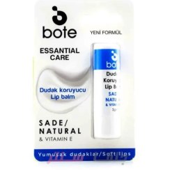 تصویر بالم لب بوته Bote Essantial Care Natural نچرال مرطوب کننده و التیام بخش لب 