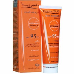 تصویر ضد آفتاب اس پی اف 95 رنگی دکتر ژیلا Doctor Jila Cream Sunscreen Spf 95