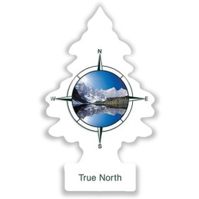 تصویر خوشبوکننده خودرو لیتل تریس مدل Trees رایحه True North (اصلی) 