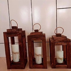 تصویر فانوس های کنار سالنی آقای نجار دست سه تایی 