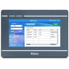 تصویر HMI کینکو 7 اینچ با پورت اترنت | KINCO HMI 7 INCH ETHERNET 