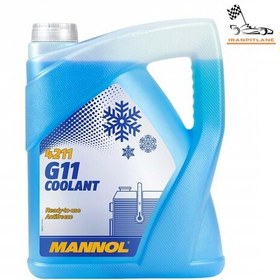 تصویر ضد یخ آبی مانول Mannol coolant blue - 5 لیتر 