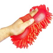 تصویر اسفنج شستشو مایکروفایبر قرمز مخصوص شستشو خودرو هامبر مدل Humber Microfiber Red Sponge 