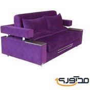 تصویر مبل تختخواب شو 2 نفره مدل النا Sofa bed for 2 people, Elena model