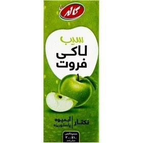 تصویر آبمیوه سیب 200 سی سی کاله 