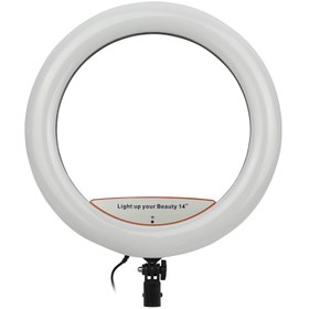 تصویر رینگ لایت 14 اینچی مدل LJJ-36 همراه پایه LJJ-36 Live Stream Holder Ring Light with base