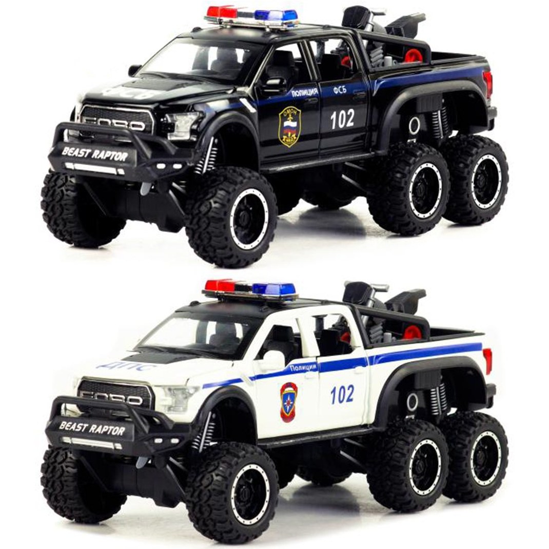 خرید و قیمت ماشین بازی چه ژی مدل Police Ford Raptor | ترب خرید و قیمت ماشین بازی چه ژی مدل Police Ford Raptor | ترب