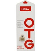 تصویر Hiska OTG مدل 6103 Usb to MicroUsb هیسکا