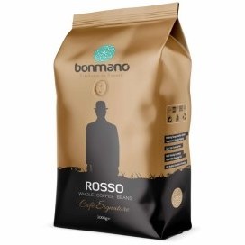 تصویر دانه قهوه اسپرسو روسو بن مانو 1000 گرم ا Rousseau bonmano espresso coffee beans 1000 g Rousseau bonmano espresso coffee beans 1000 g
