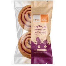 تصویر سه نان رول شاه توت 