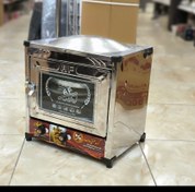 تصویر تنور گازی استیل سایز بزرگ مدلst3 با کیفیت عالی Heater gas