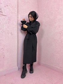 تصویر بارانی لیکیا Leekia Trench Coat
