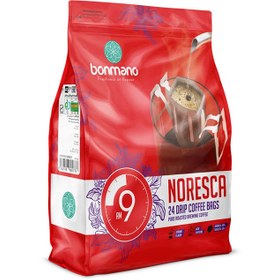 تصویر قهوه نورسکا بن مانو 9 صبح 24 عددی ا Bonmano 09AM Noresca Coffee - Pack Of 24 Bonmano 09AM Noresca Coffee - Pack Of 24