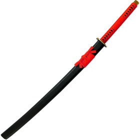 تصویر شمشیر کاتانا الوچاقو مدل Marble Red 