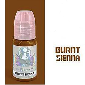 تصویر رنگ تاتو ورد فیمس BURNT SIENNAحجم 30 میل 