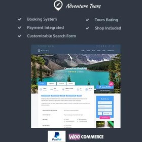 تصویر قالب وردپرس گردشگری و تور | Adventure Tours 