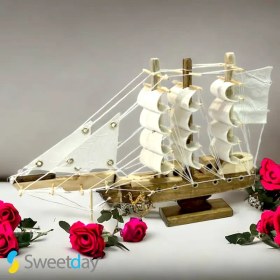 تصویر کشتی دکوری کوچک 