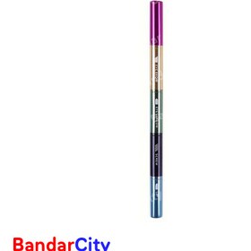 تصویر براش آرایشی چند رنگ چهار در یک مدل Portable 