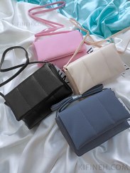 تصویر کیف دخترانه مینیمال مدل کاپشنی 