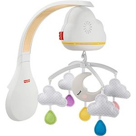 تصویر آویز تخت و پروژکتور برند Fisher Price مدل قطره باران 