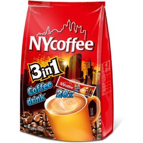 تصویر کافی میکس ان وای NY coffee بسته 20 عددی 