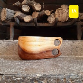 تصویر 1 عدد لیوان چوبی کوکسا کد 218 