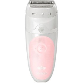 تصویر اپیلاتور مرطوب خشک براون آلمان Braun Silk-épil 5 5-620 BRAUN