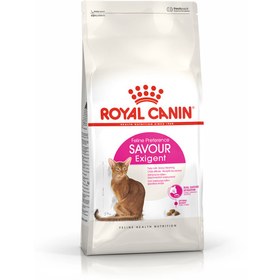 تصویر غذای خشک رویال کنین گربه مدل  Savour Exigent وزن 10 کیلوگرم Royal Canin Savour Exigent 10 KG