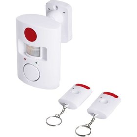 تصویر دزدگیر هوشمند دو ریموت با آژیر 105 دسیبل آمازون کالا Wireless Remote Controlled Alarm System/ Motion Detector Alarm/ PIR Alarm Model:Ba 105 A1