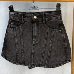 تصویر دامن شلوارکی کوتاه زنانه برند only کد 0102 