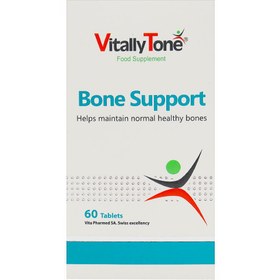 تصویر قرص بون ساپورت ویتالی تون 60 عددی Vitally tone Bone Support Tabs