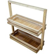 تصویر استند دوطبقه ساده 