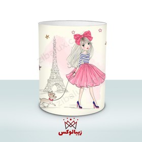 تصویر سبد اسباب بازی و سبد لباسی کودک نوجوان دخترانه دختر پاریس و ستاره 