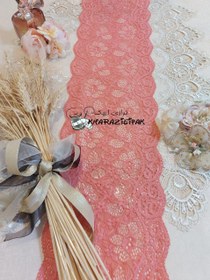 تصویر پارچه تور دانتل دانتل کش گیپور