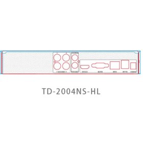 تصویر دستگاه ذخیره کننده تی وی تی 2004NS-HL DVR