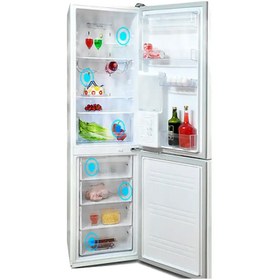 تصویر یخچال فریزر 24 فوت دوو مدل BMI-10GW با ارتفاع 196، پهنای 67 و عمق 68 سانتی متر، میزان مصرف انرژی A+، دارای ۱ کشو در یخچال و 4 کشو در فریزر، دارای سیستم نوفراست - سفید براق 