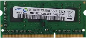 تصویر رم لپ تاپ سامسونگ مدل DDR3-PC3L-1600-12800 MHZ 1.35V ظرفیت 8 گیگابایت استوک Samsung DDR3-PC3L-1600-12800 MHZ 1.35V Laptop Ram 8GB