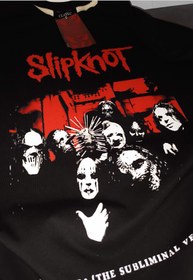 تصویر تیشرت متال slipknot اسلیپنات - M / مشکی slipknot tshirt