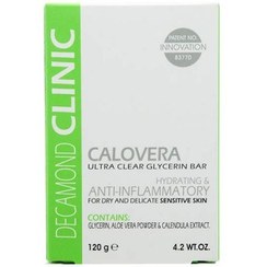 تصویر پن شوینده گلیسیرینه کالوورا دکاموند کلینیک وزن ۱۲۰ گرم 