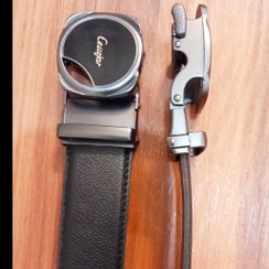 تصویر کمر بند ریلی چرم مصنوعی 