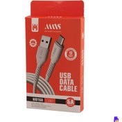 تصویر کابل میکرو یو اس بی فست شارژ 5 آمپر ام ان اس M016A طول 1.1 متر 