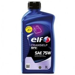 تصویر روغن دنده الف مدل ELF TRANSELF NFJ 75W-80 GL4 / GEAR OIL یک لیتری ELF TRANSELF NFJ 75W-80 GL4 GEAR OIL