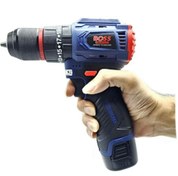 تصویر دریل شارژی پیچگوشتی ۲۴ ولت براشلس چکشی BOSS مدل Bs3030 Electric drill