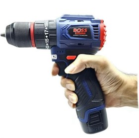 تصویر دریل شارژی پیچگوشتی ۲۴ ولت براشلس چکشی BOSS مدل Bs3030 Electric drill